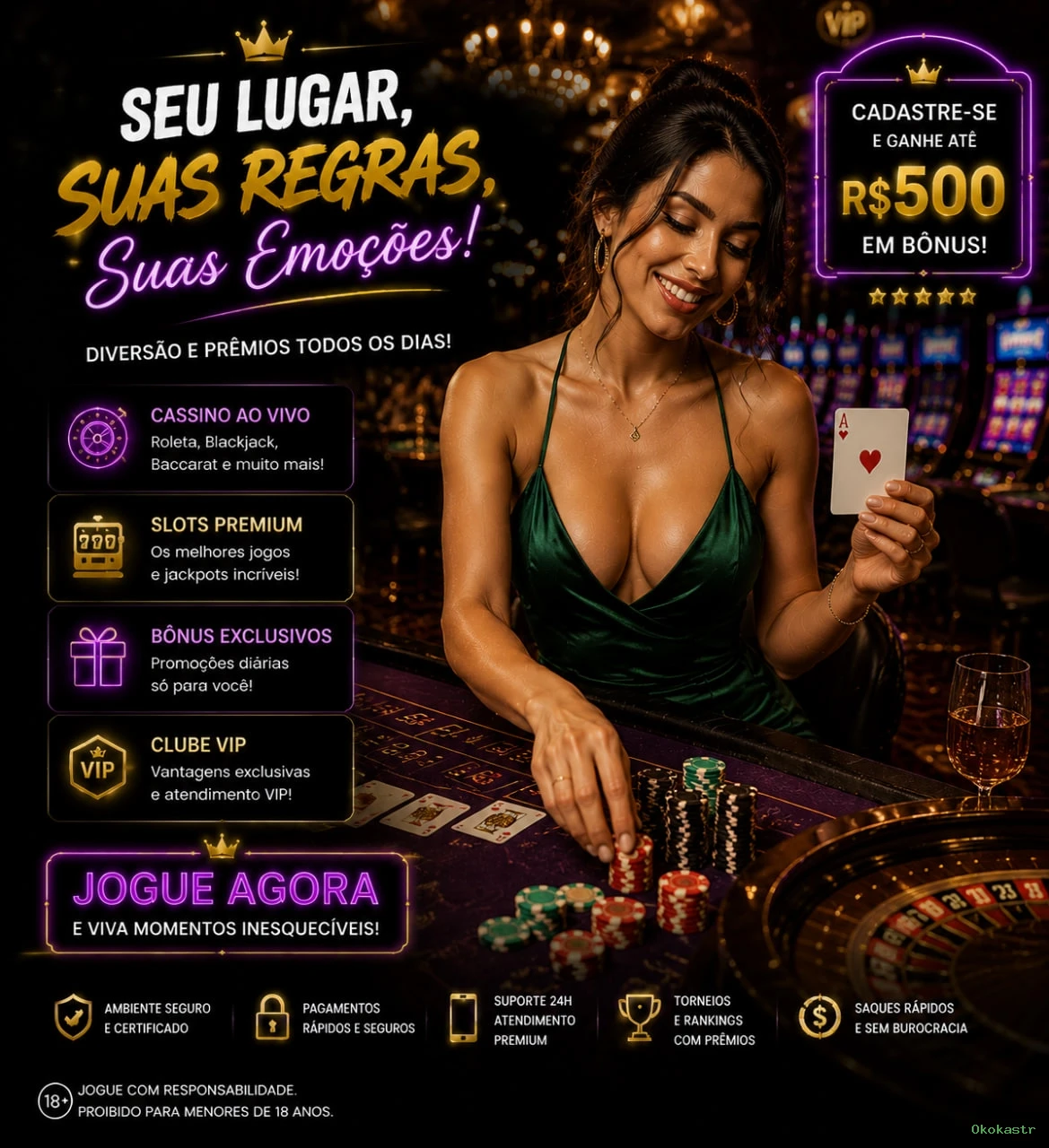 Okokastr App Versões